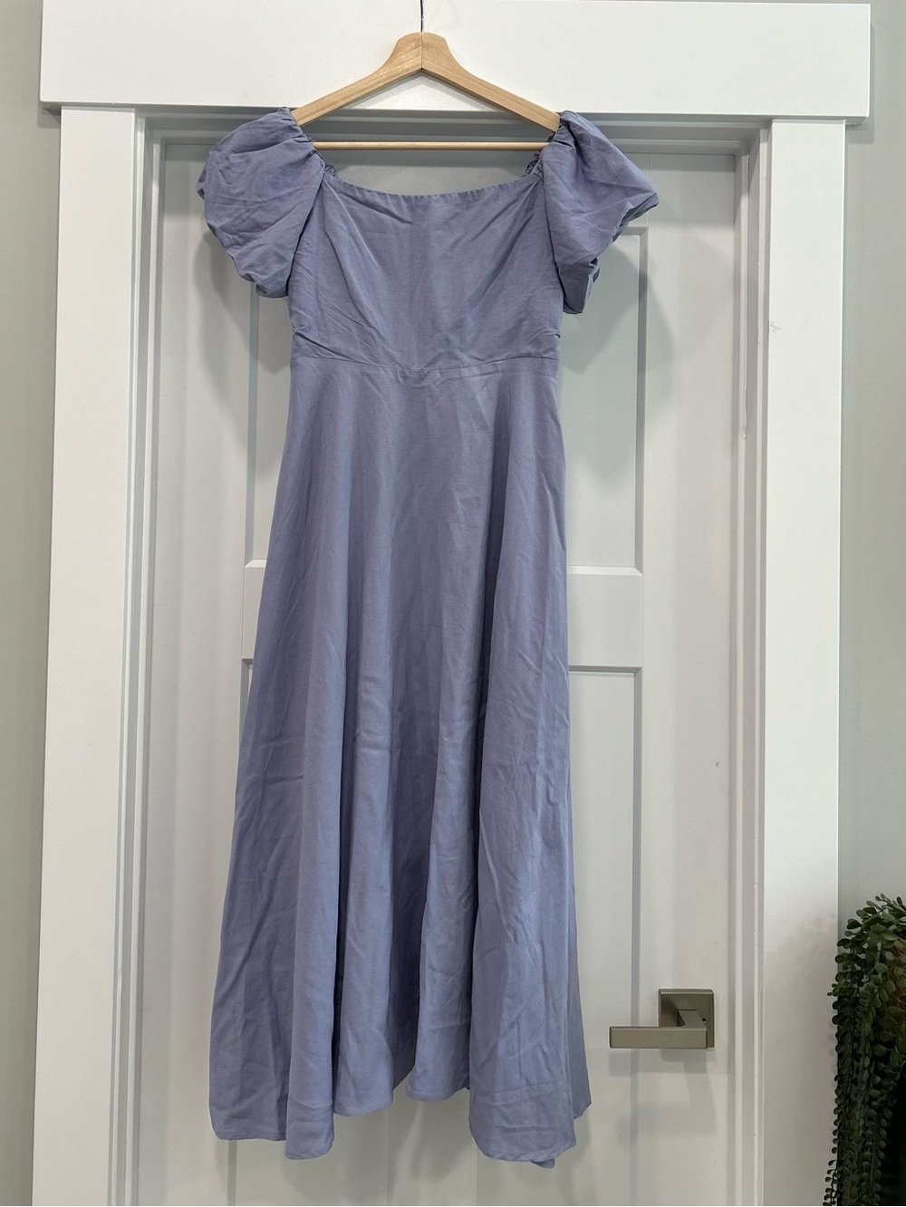 ASTR Lilac Off Shoulder Dress